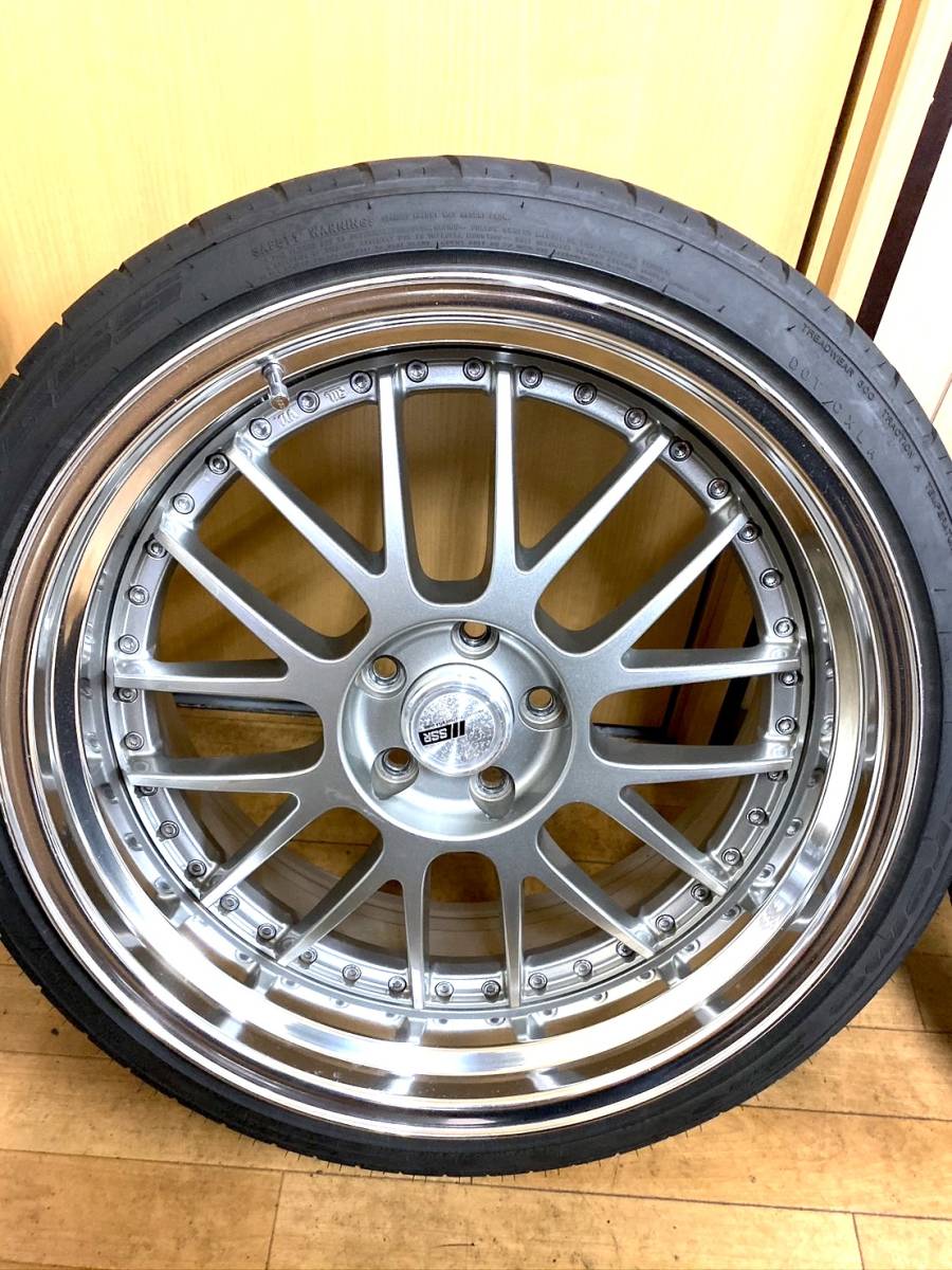 SSR MS1 20インチ ホイール 20×9.5J+30 20×9.5J+18 4本セットタイヤ 