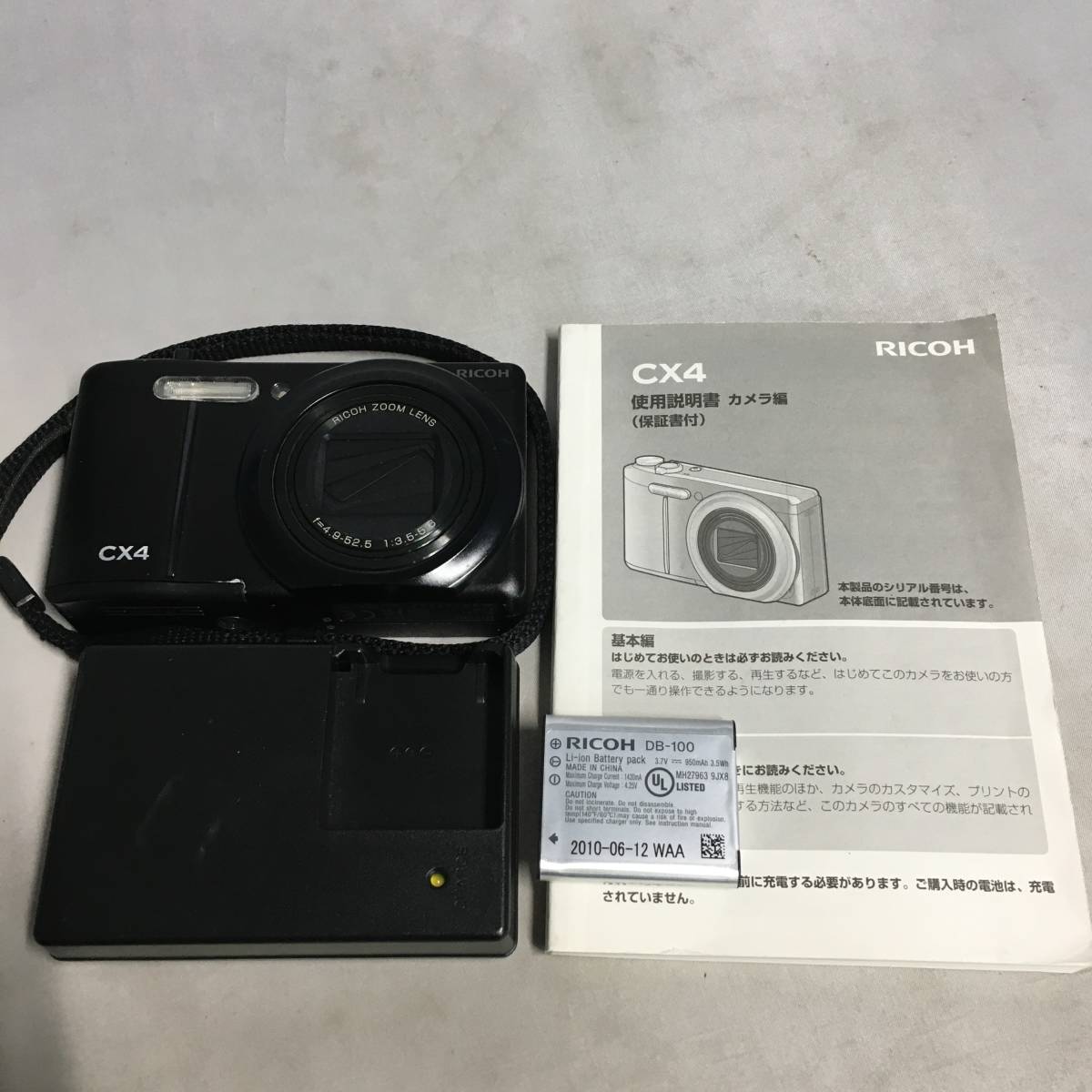 RICOH CX4 デジタルカメラ CX4BK ブラック 売り切りRICOH⁄リコー 