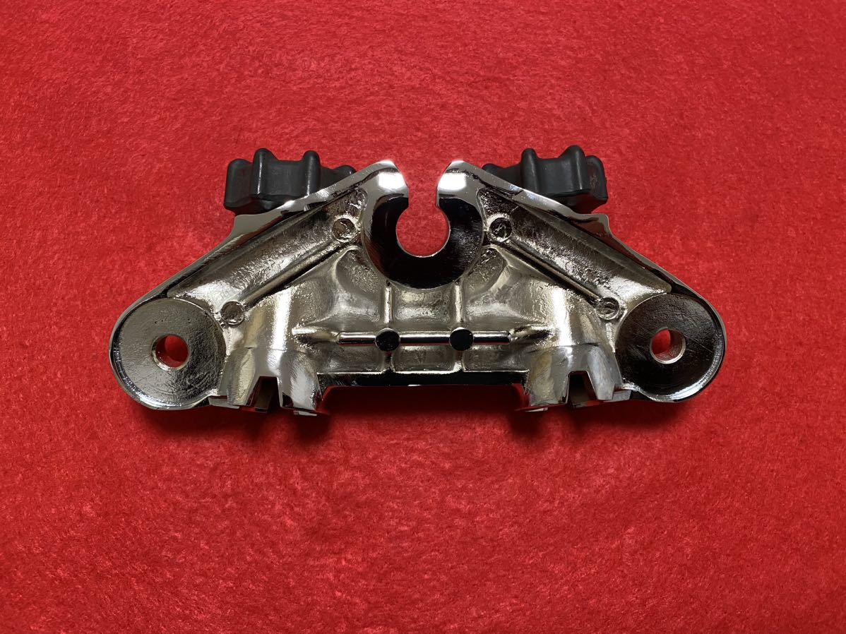 ダックス 純正 分離式 トップブリッジ メッキ くるくる ダックス 分離型 トップブリッジ メッキ ホンダ純正品