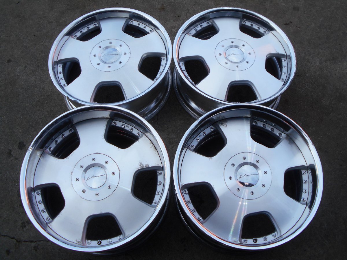 深リム!PCD114.3 SSR スピードスター ヴィエナ ディッシュ 8j/+37 9j/+  