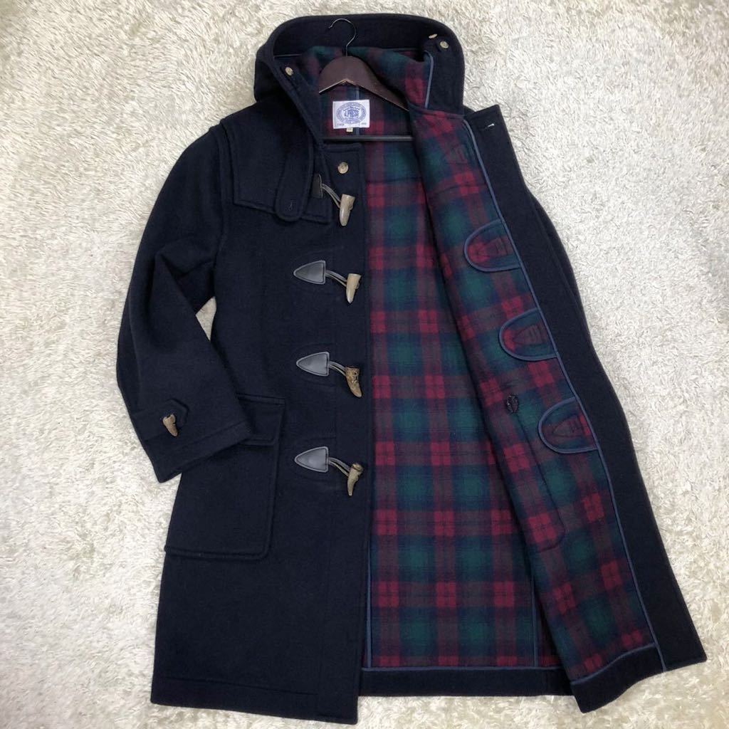 魅惑のチェックXL】J.PRESS ダッフルコート 裏地 ジェイプレス トグル
