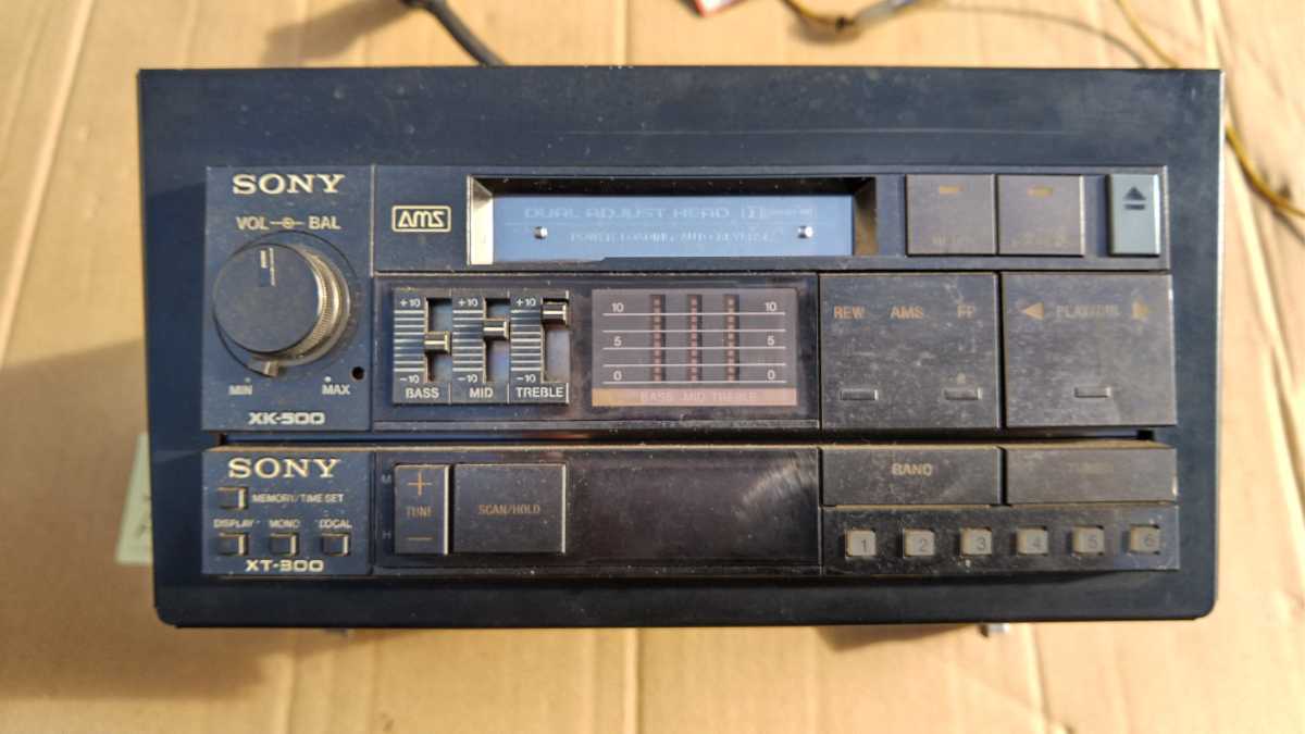 ソニー ジャンク カセットデッキ イコライザー SONY 当時物 昭和 