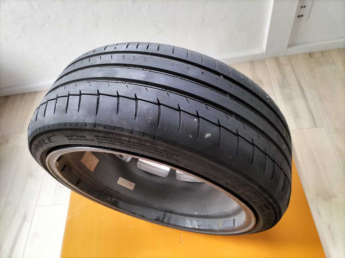 WORK EMOTION D9R 4本 シルバー 19インチ 8.5J 5H-114.3 +38 2本 ＋45 