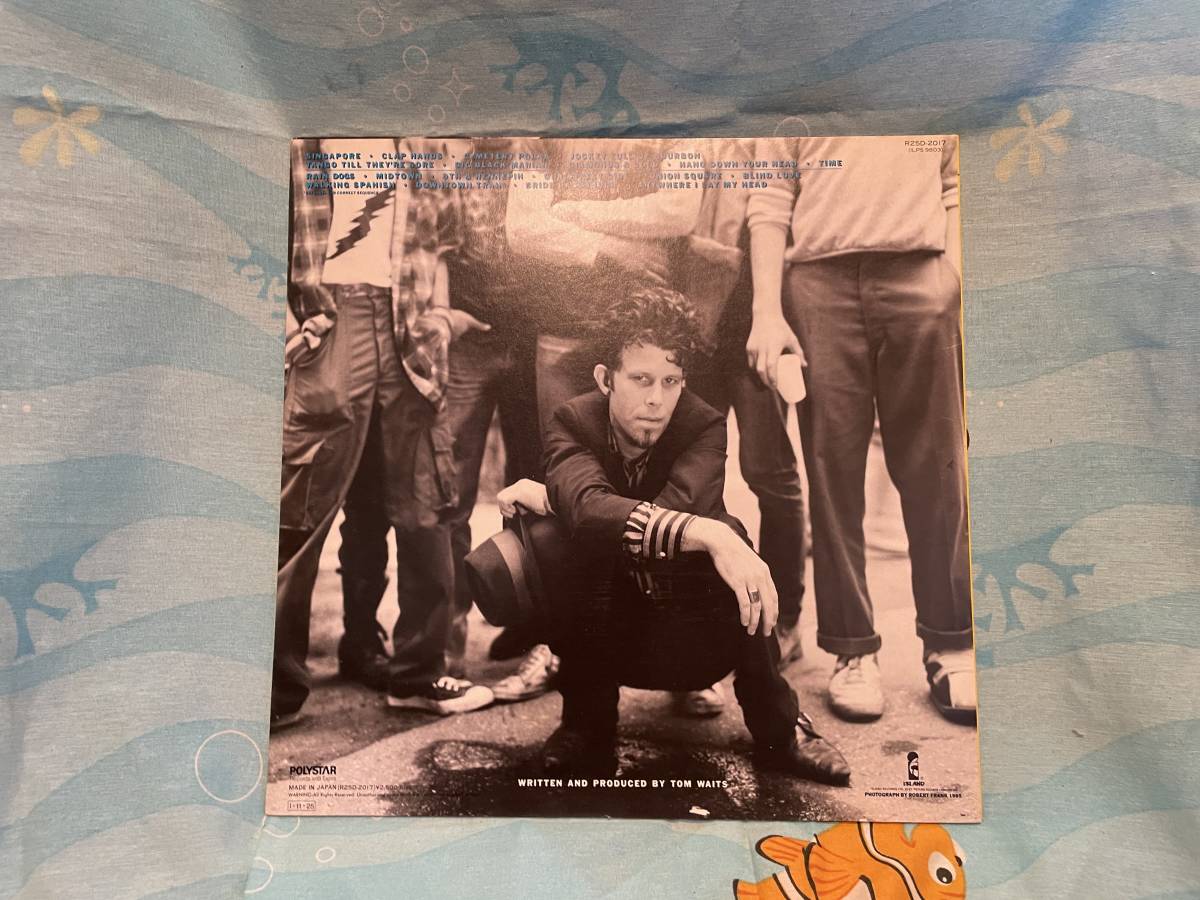 LP レコード トム・ウェイツ Tom Waits レイン・ドッグ Rain Dogs 未
