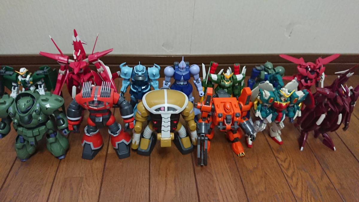 ジャンク ガンダム プラモデル 素組み 完成品 まとめ売り
