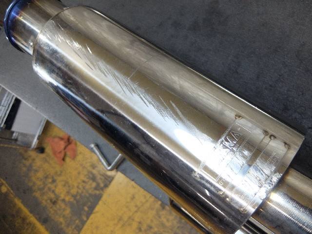 RPS13 180SX　GPスポーツ　EXAS EVO Tune ステンマフラー　SR20DET　良品　　 180SX EXAS S13 RS13 Ver.2 180SX(kitty☆guy