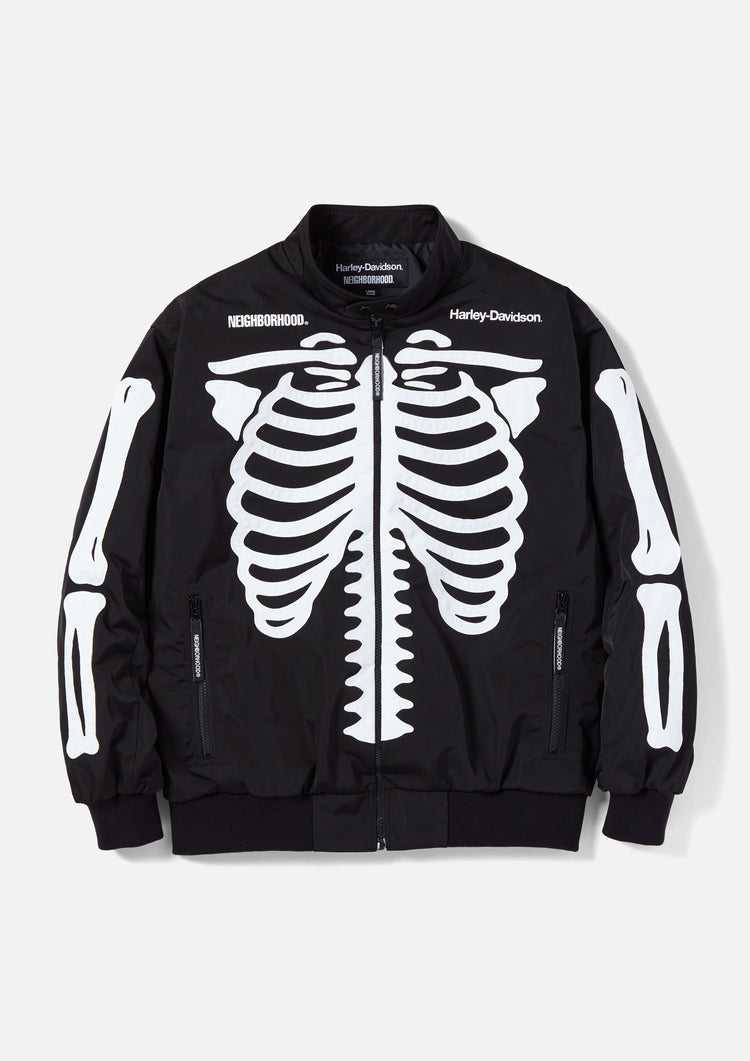 最安！NEIGHBORHOOD HARLEY DAVIDSON H-D . RACING JK . PE 黒 白 L 