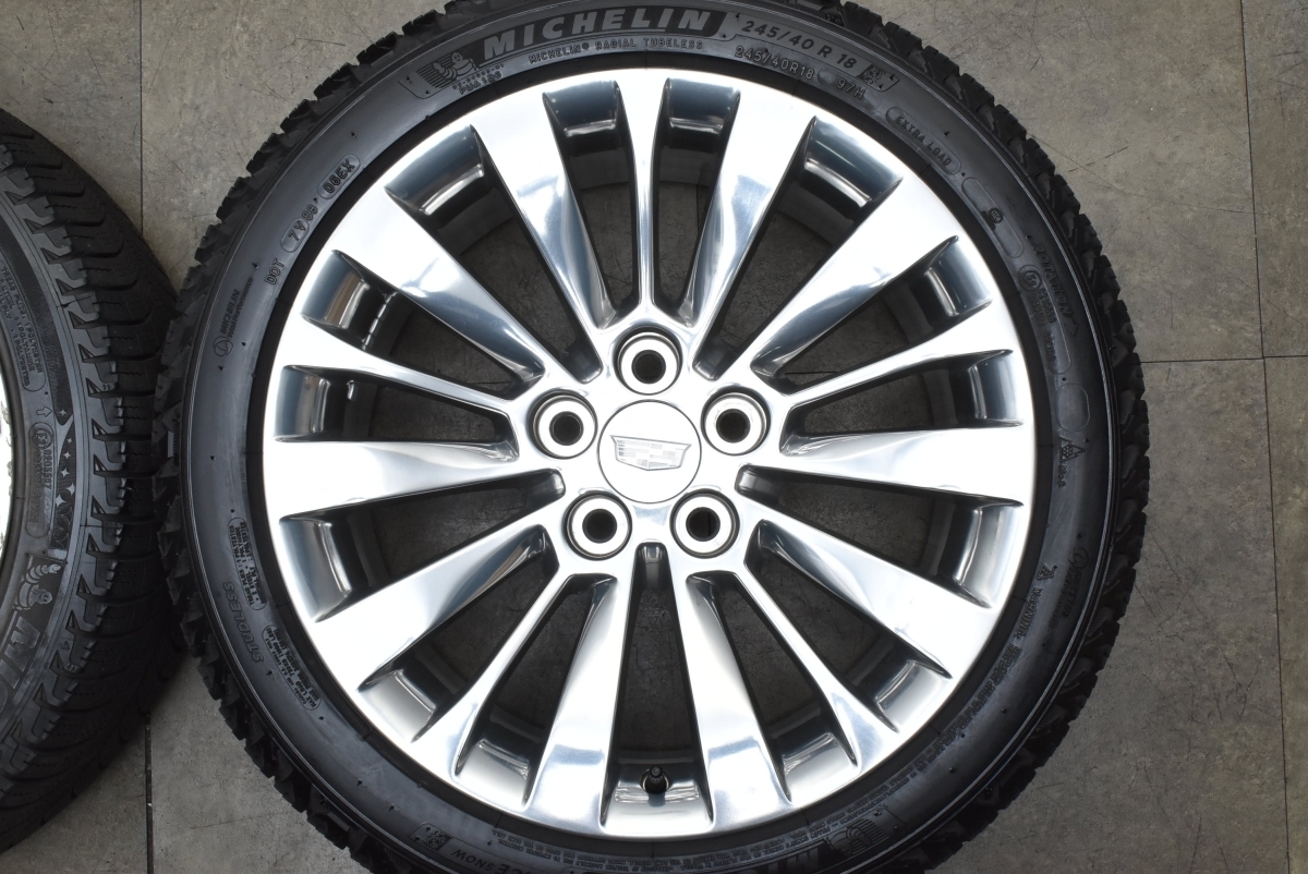 キャデラック18インチ ホイール 4枚セットPCD120 キャデラック18インチ ホイール 4枚セットPCD120 18インチ