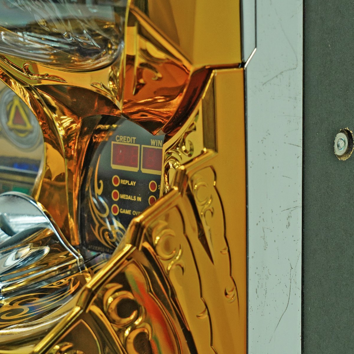 訳あり品 引取限定◇パチスロ実機 牙狼 守りし者 ZX 家庭用電源100V