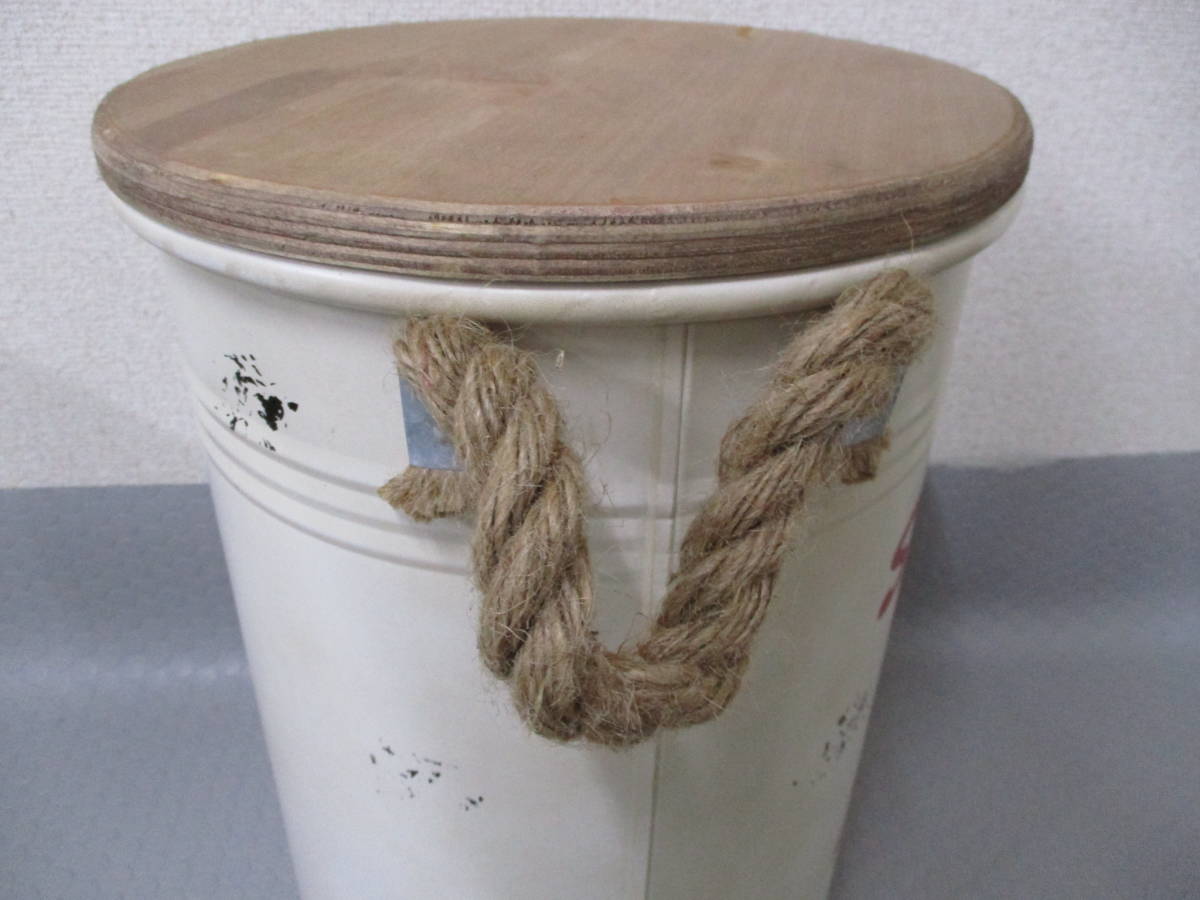 Snap-on◇スナップオンペール缶スツールチェア アンティーク仕上