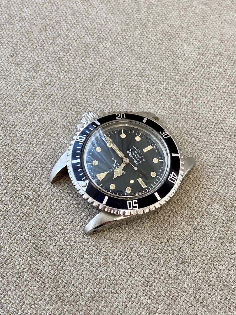 1円スタートTUDOR SUBMARINER- チュードル サブマリーナ ref 7016 黒