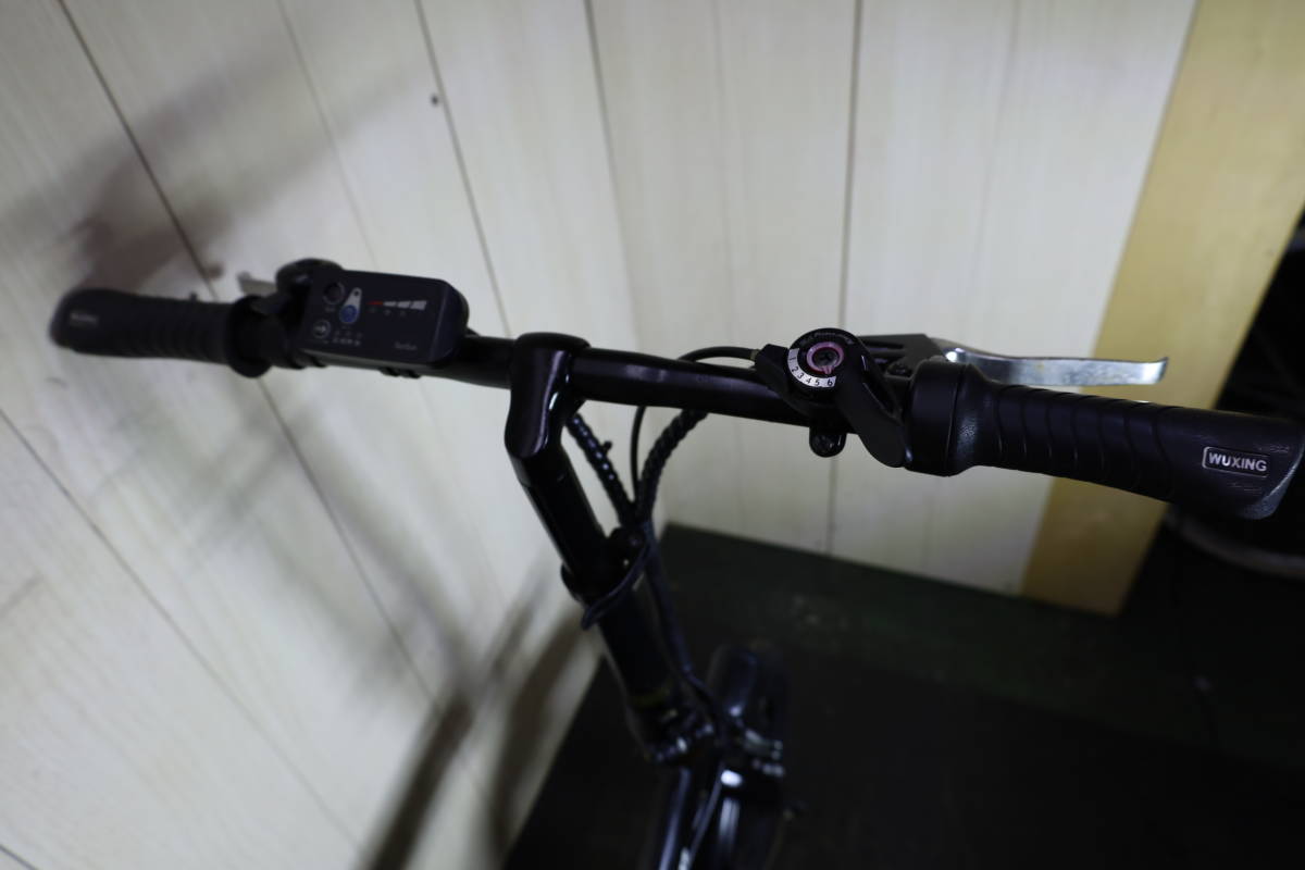 人気！SUNSUN BIKE 軽量折り畳み式フル電動自転車MS14 14インチ 6速 