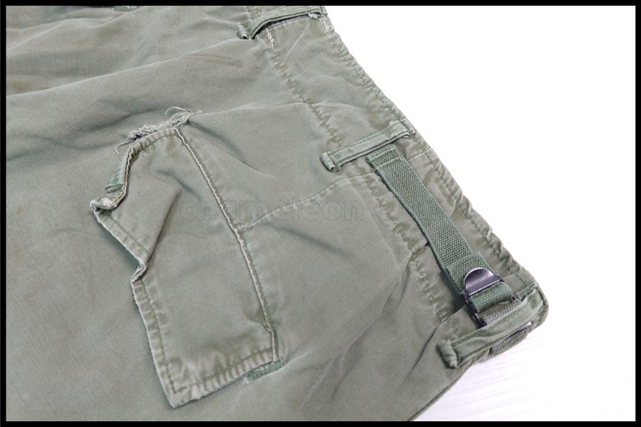 東京)米軍放出品 ジャングルファティーグ パンツ ノンリップ 3rd LARGE