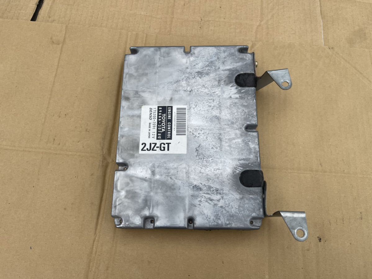 トヨタ TOYOTA 純正 161 アリスト エンジン コンピューター ECU 2JZ 