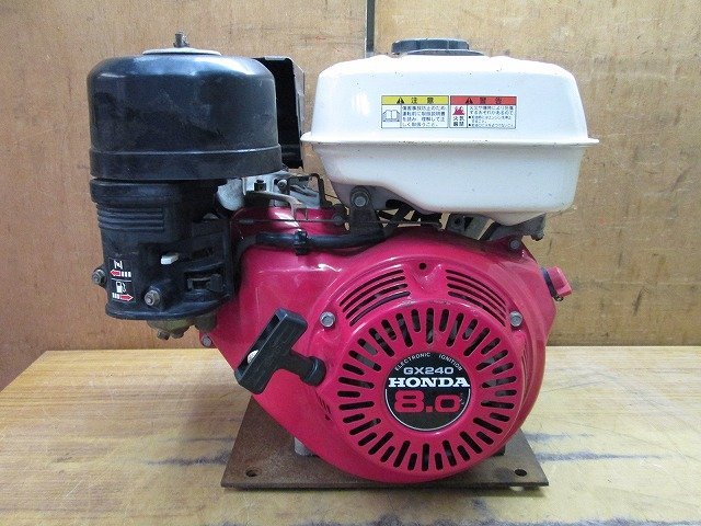正規品，セール HONDA ホンダ ガソリンエンジン GX240 8馬力(発動機)｜売買されたオークション情報、yahooの商品情報をアーカイブ公開 - オークファン 発動機