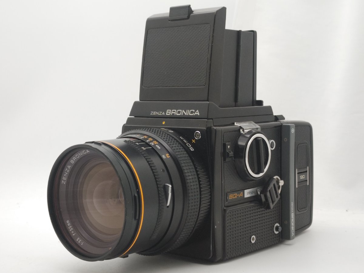 ZENZA BRONICA SQ-A ZENZANON-S 50mm F3.5 6x6 120 フィルム