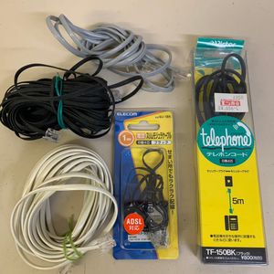 電話回線ケーブル 電話線 電話機コード モジュラーケーブル まとめ売り まとめて販売【83