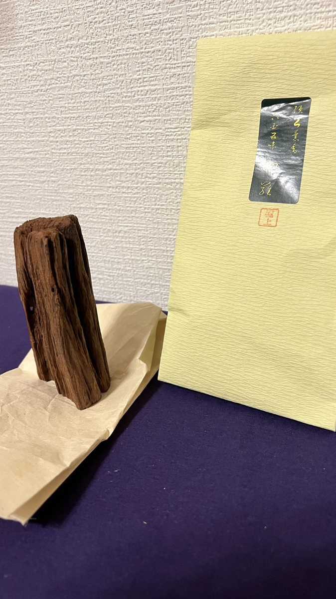 寺院収蔵品　頂上薫香【六国五味　伽羅】極上　97g 香道具 香木 沈香 伽羅 鳩居堂 日本香堂 松栄堂 お香 真那 ベトナム産　香炉　薫香　