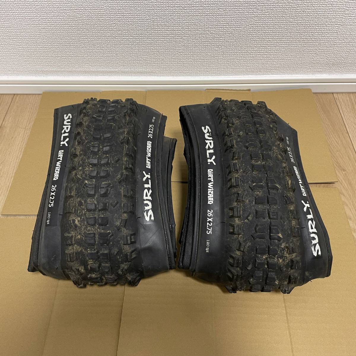 全国無料，限定セール SURLY DIRT WIZARD 26x2.75 2本セット(26インチ)｜売買されたオークション情報、yahooの商品情報をアーカイブ公開 - オークファン タイヤ