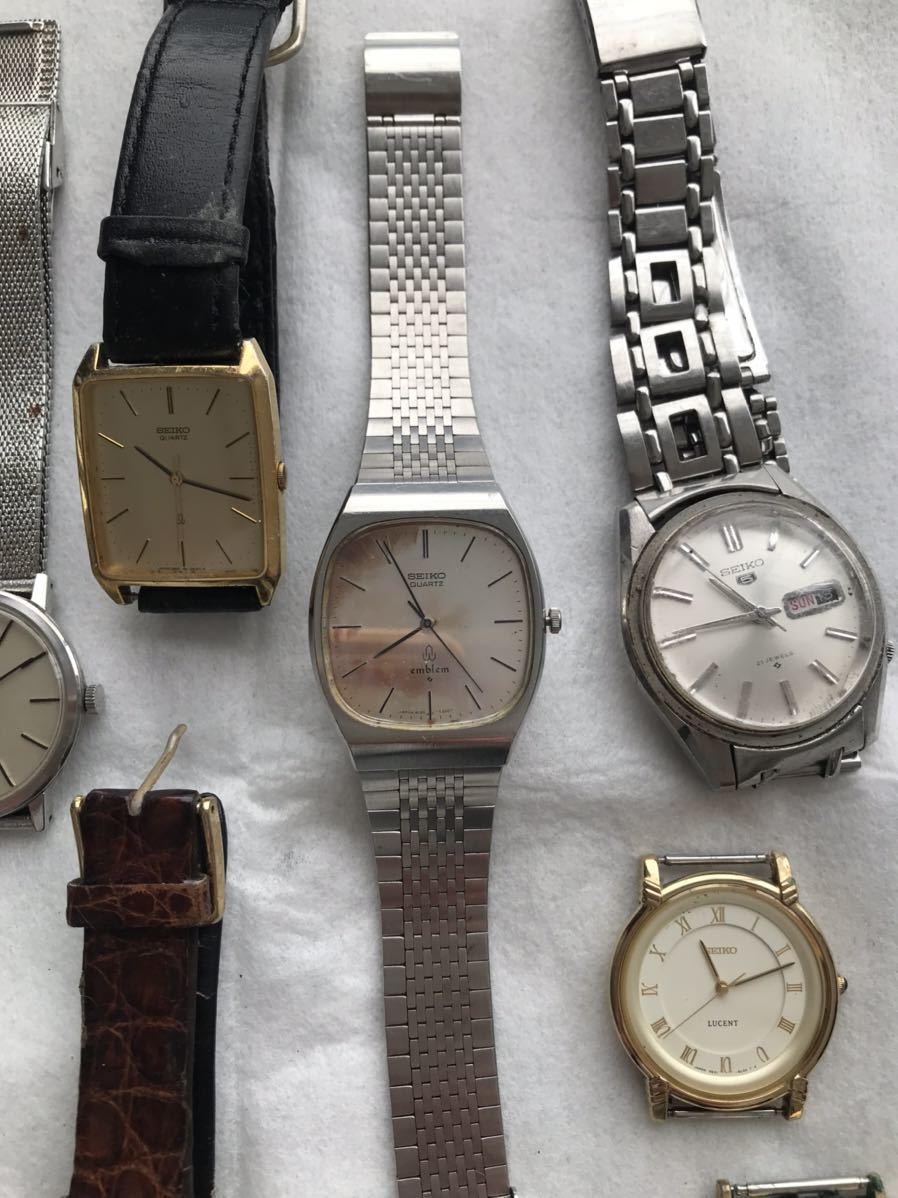SEIKO 腕時計 ジャンク ジャンク品 CITIZEN まとめて セイコー