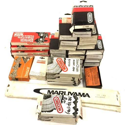 オレゴン チェーンソー 替刃 替え刃 刃 チェーン 日立 CS-350A 350 280 等 適合 他 スチール 等 大量 まとめセット_1