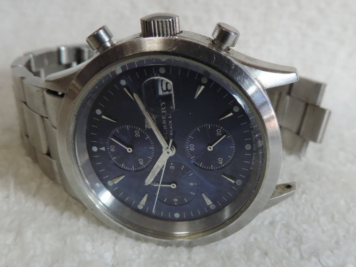 不動品】BURBERRY 腕時計 クロノグラフ BU1850 電池切れの通販はau PAY 