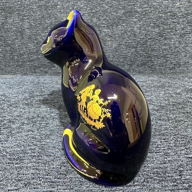 LIMOGES CASTEL リモージュ キャッスル 猫 置物 フランス製 キャット