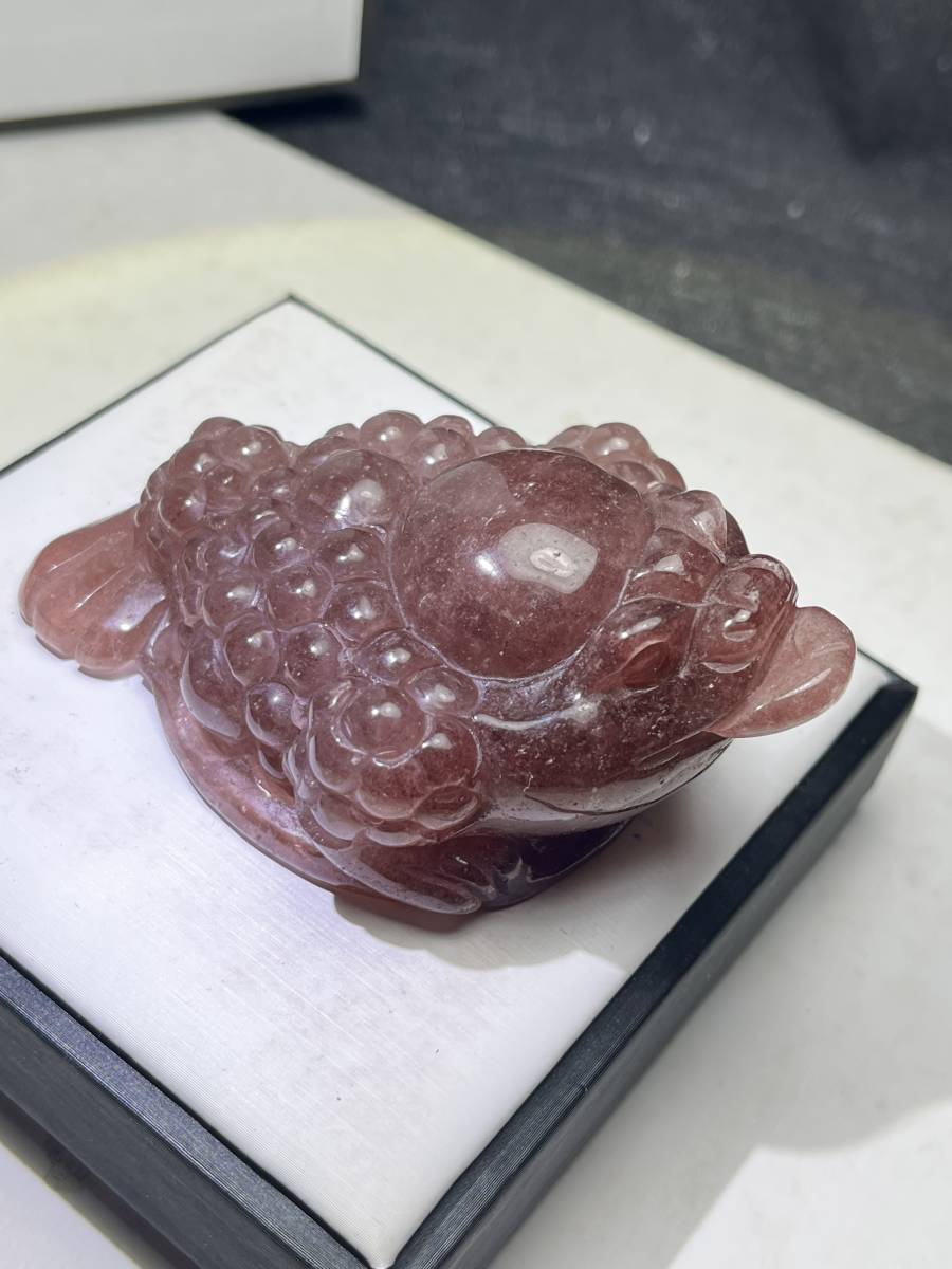 三脚のカエル 三脚蟾蜍 水晶 【公式通販】