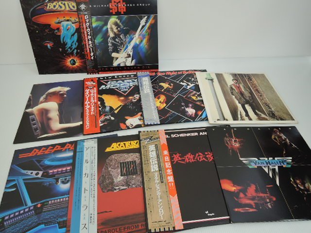 激安大特価，新作 V.A. ヴァン ヘイレン/ザ マイケル シェンカー グループなど 洋楽ロック まとめ LP 10点セット /洋ロ/セット(その他)｜売買されたオークション情報、yahooの商品情報をアーカイブ公開 - オークフ その他