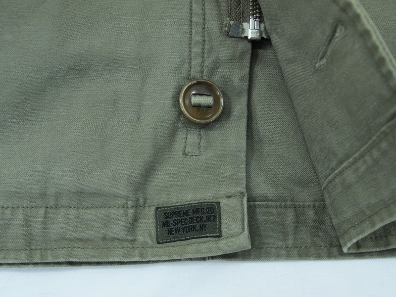希少 Supreme Deck Jacket デッキ ジャケット L ミリタリー オリーブ