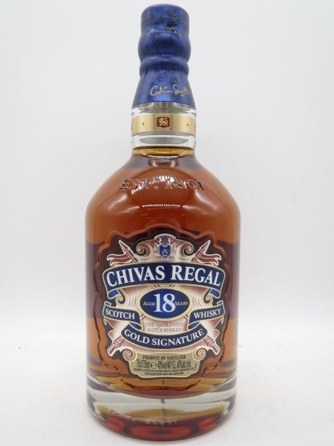 未開栓 洋酒 シーバスリーガル 18年 ゴールドシグネチャー CHIVAS