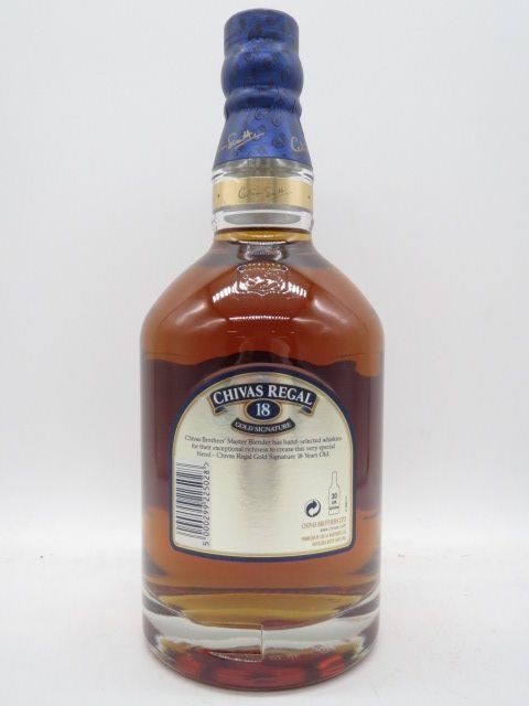 未開栓 洋酒 シーバスリーガル 18年 ゴールドシグネチャー CHIVAS