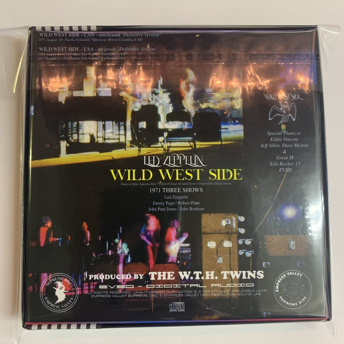 LED ZEPPELIN / WILD WEST SIDE「ワイルドサイドへ進め」6CD BOX 先行