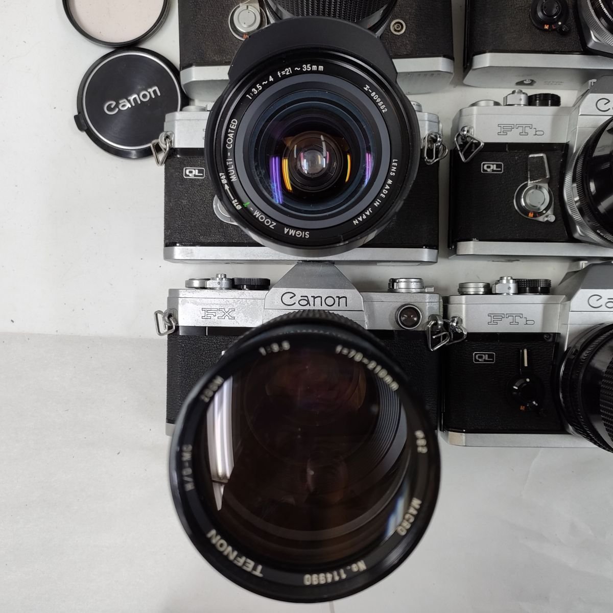 CANON FTb-N FD50mm F1.4 ボディレンズセット 新旧比較】Canon FD50mm