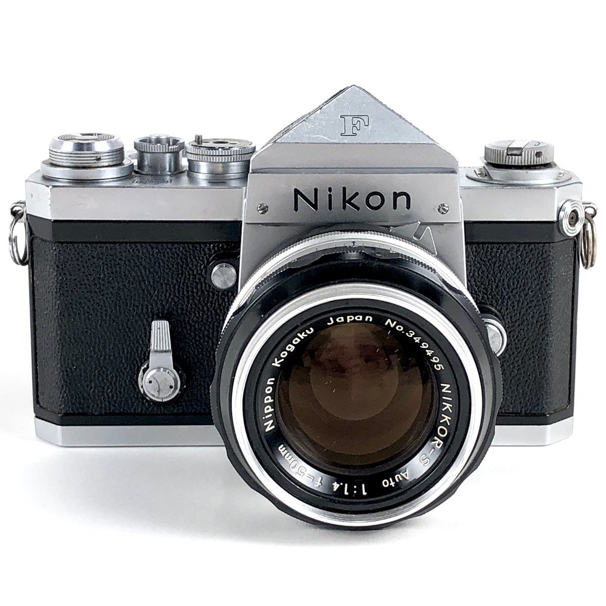 ニコン Nikon F アイレベル シルバー + NIKKOR-S 50mm F1.4 ［ジャンク