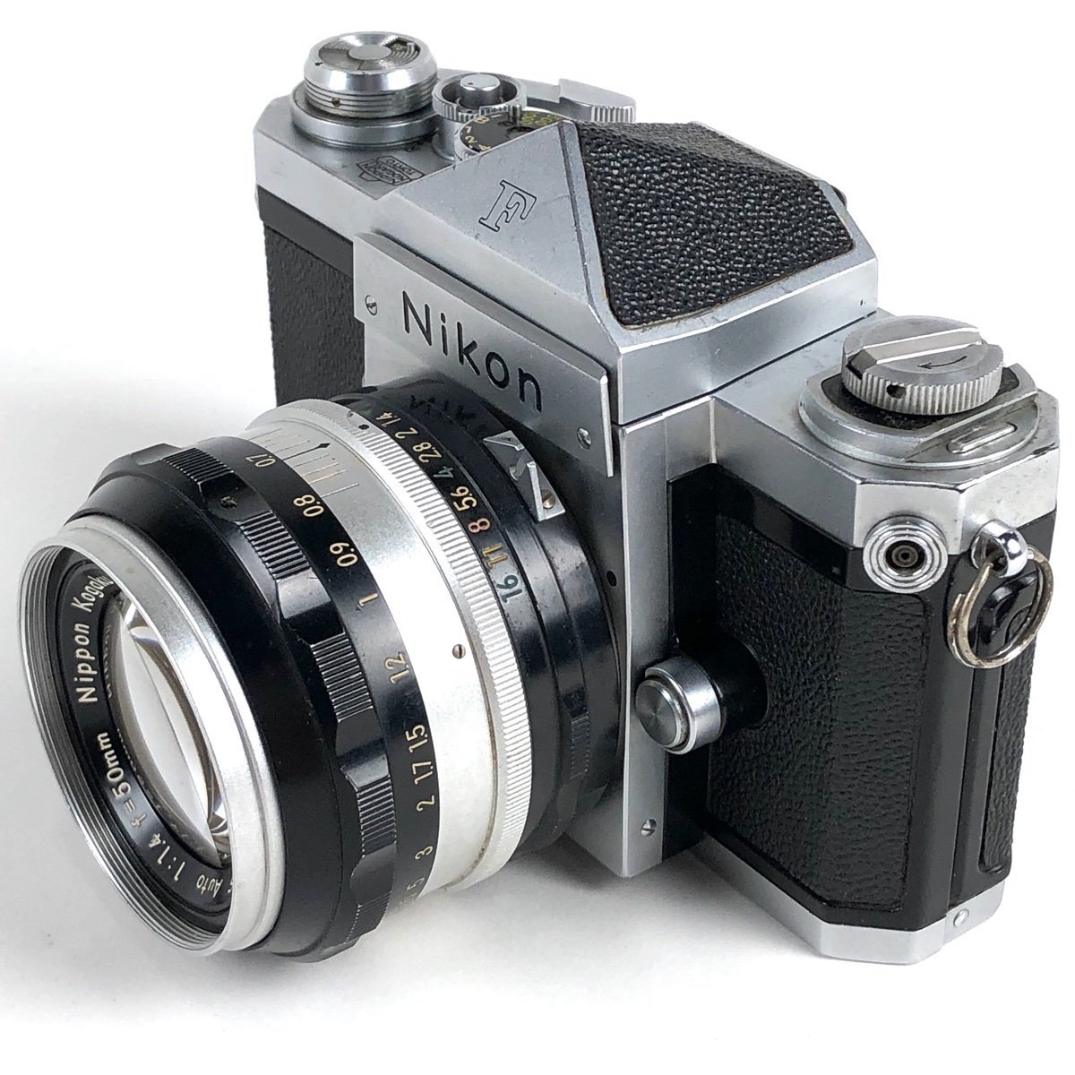 カメラ Nikon F アイレベル シルバー + Ai NIKKOR 50mm F1.8