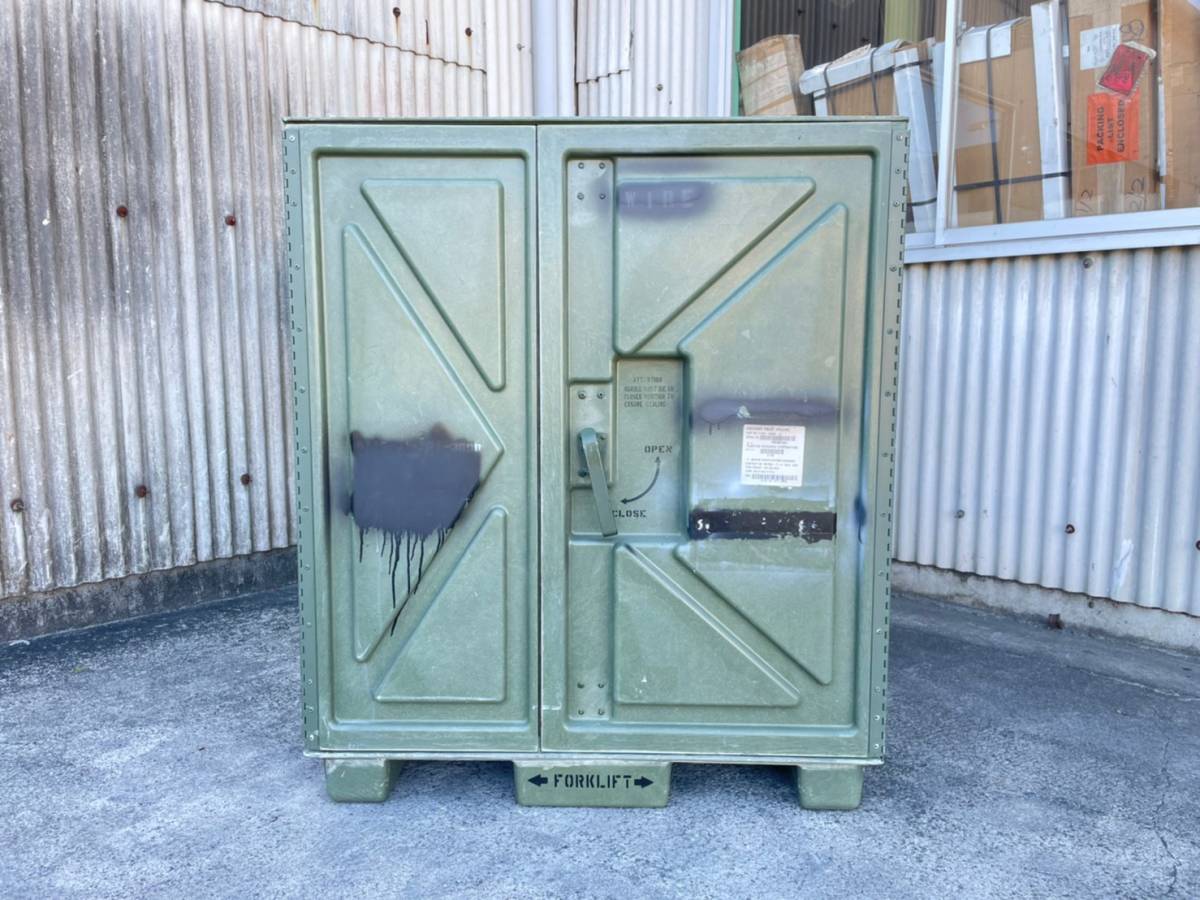 米軍放出品】ミニコンテナ 道具箱 工具箱 サバゲー ミリタリー USMC 
