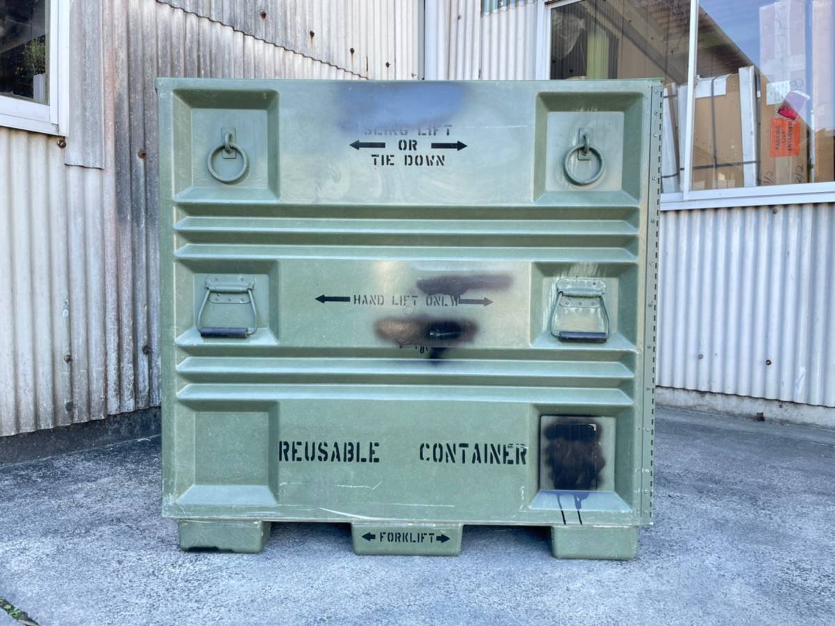 米軍放出品】ミニコンテナ 道具箱 工具箱 サバゲー ミリタリー USMC 