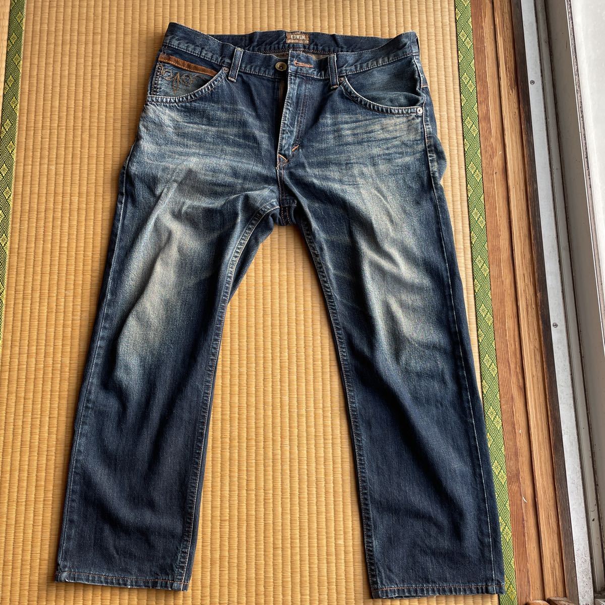 EDWIN HVS 403 デニムパンツ 赤耳 サイズ 0 ジーンズ メンズ アメカジ 