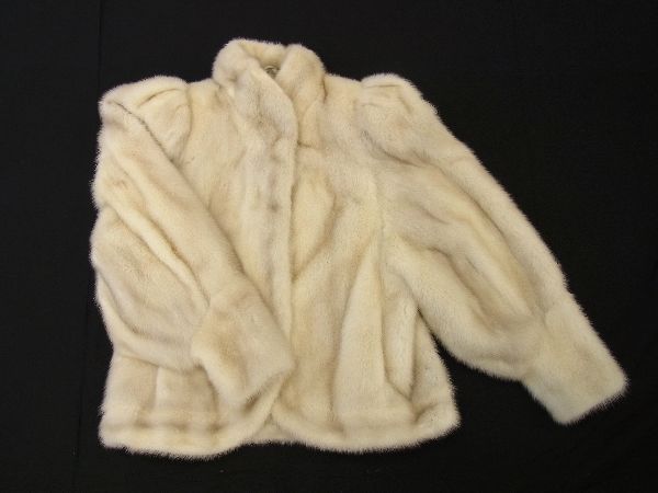 1円 □美品□ EMBA エンバ ミンクファー ショートコート アウター 上着 