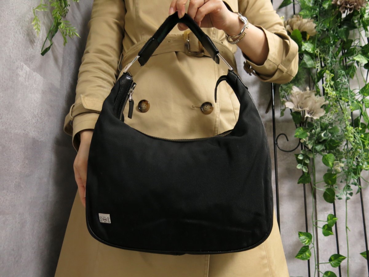 グッチ ○超美品○GUCCI レザー シェリーライン GUCCI ナイロン カーフ 