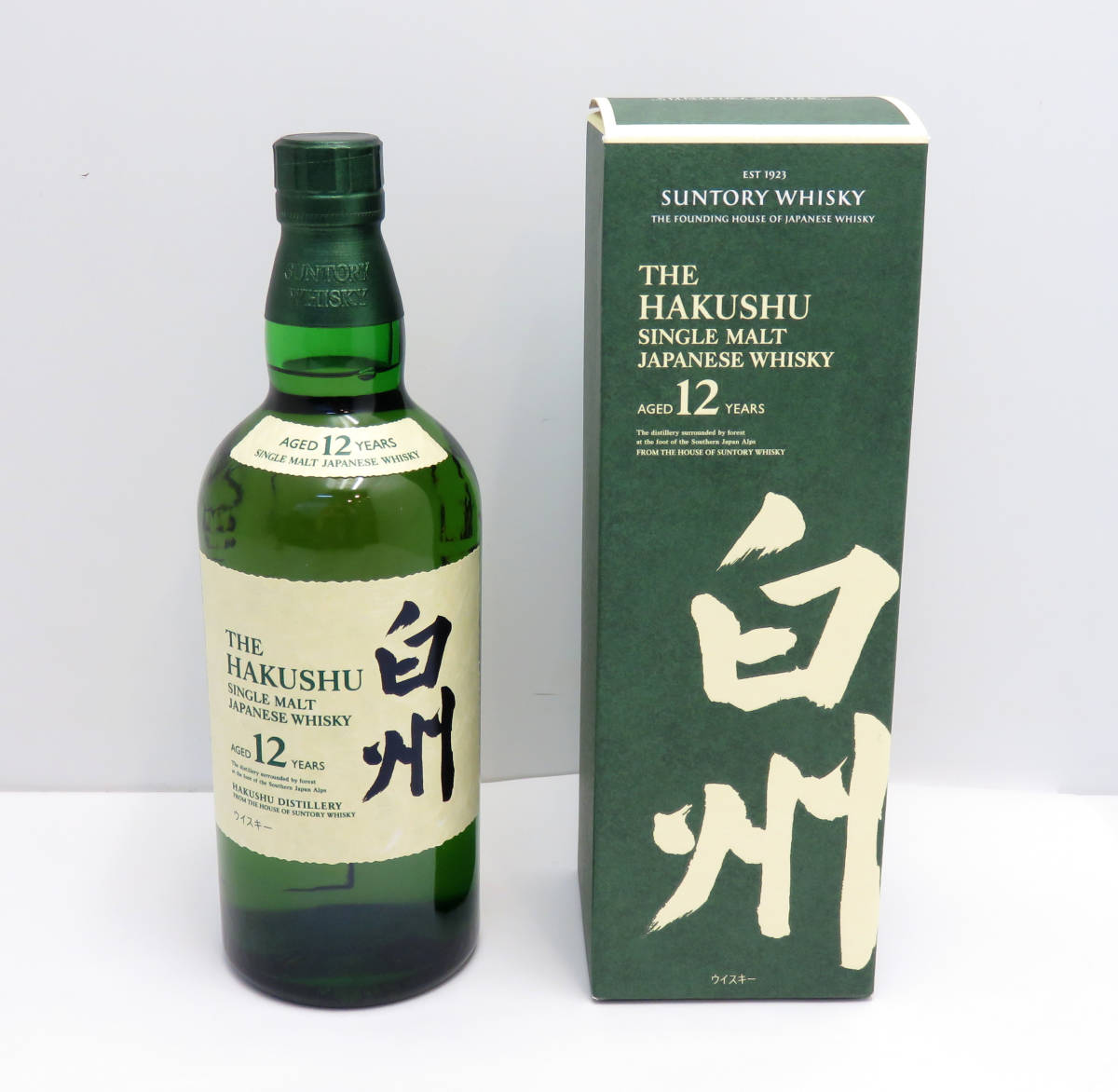 ☆未開栓☆SUNTORY/サントリー 白州 12年 シングルモルト 43％ 700ml 箱付