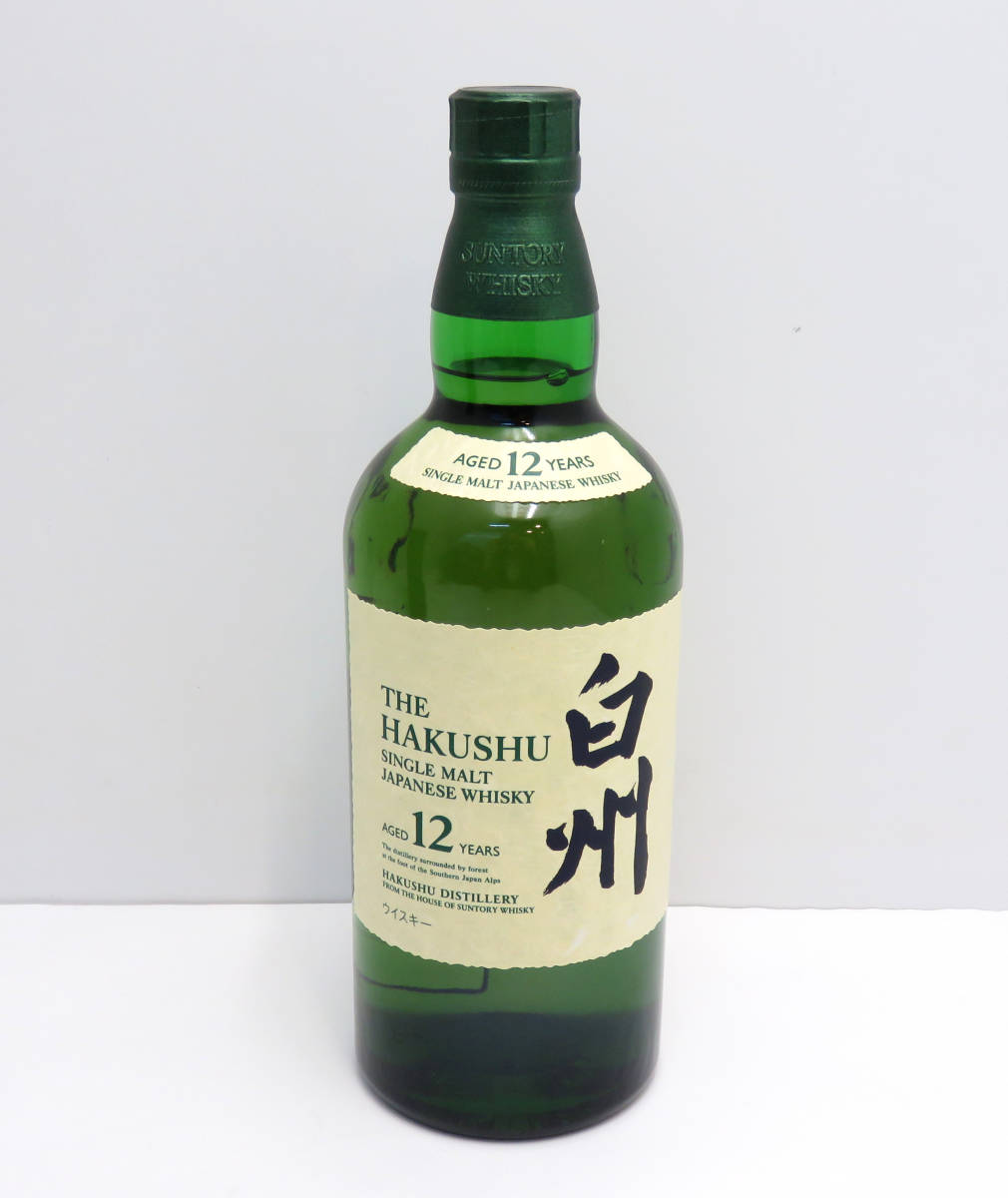 ☆未開栓☆SUNTORY/サントリー 白州 12年 シングルモルト 43％ 700ml 箱付