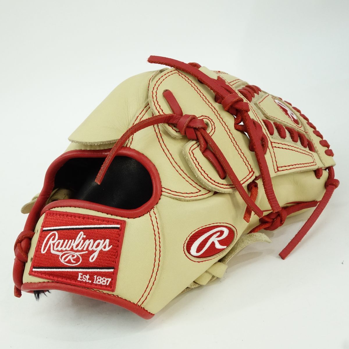 Rawlings 軟式グローブ右投げ用 ベージュ ローリングス 軟式 グローブ
