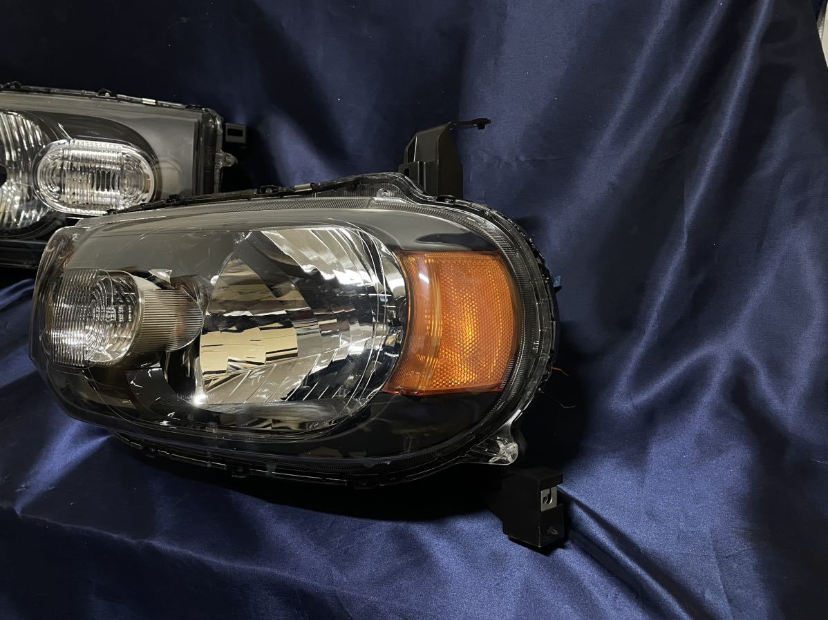極美品 日産 キューブ Z12 純正ヘッドライト US仕様 サイドマーカー 