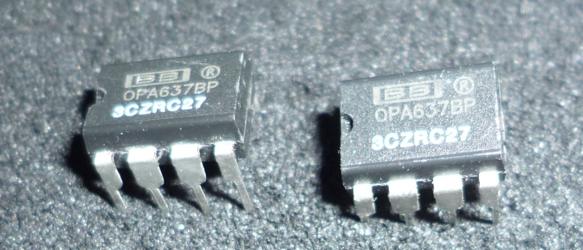 オーディオ機器 オペアンプ Burr-Brown OPA627 AP 2個