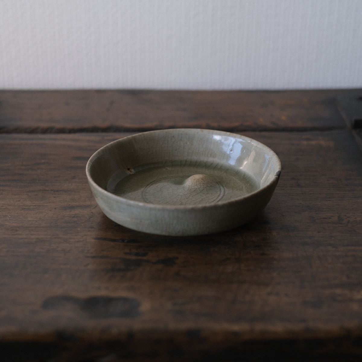 高麗 蛇韻律 Poetics & Antique 骨董と詩学 青磁象嵌菊文皿 「高麗