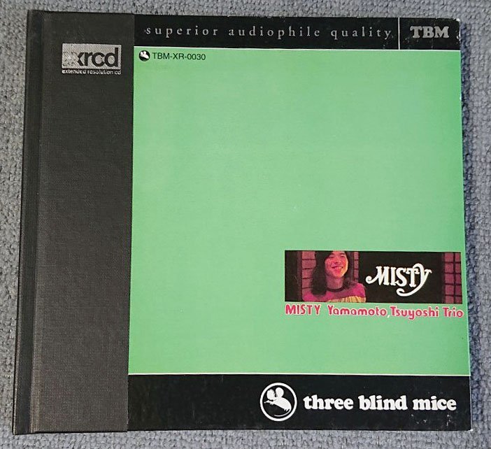 XRCD) 山本剛トリオ 『Misty』 国内盤 TBM XR 0030 Tsuyoshi Yamamoto