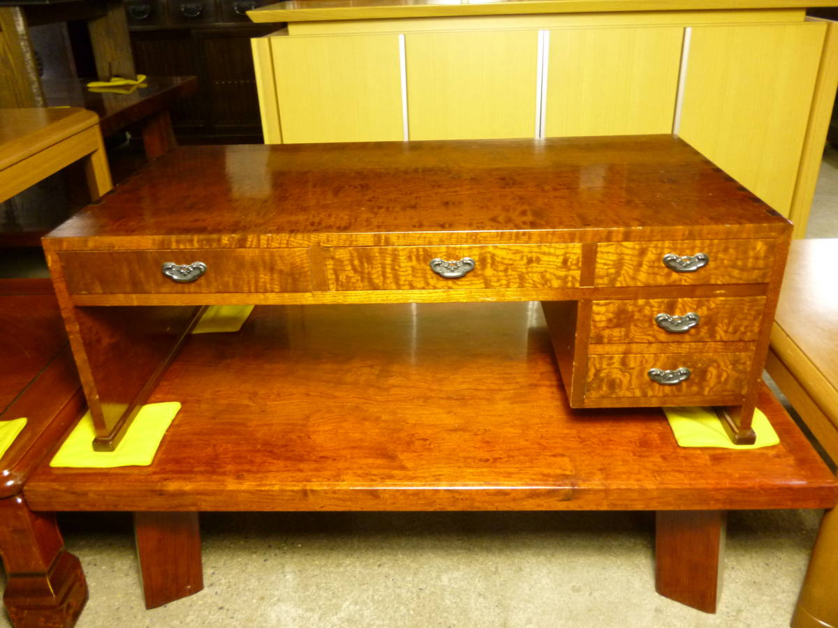 ★　欅無垢板の座机　★　和室