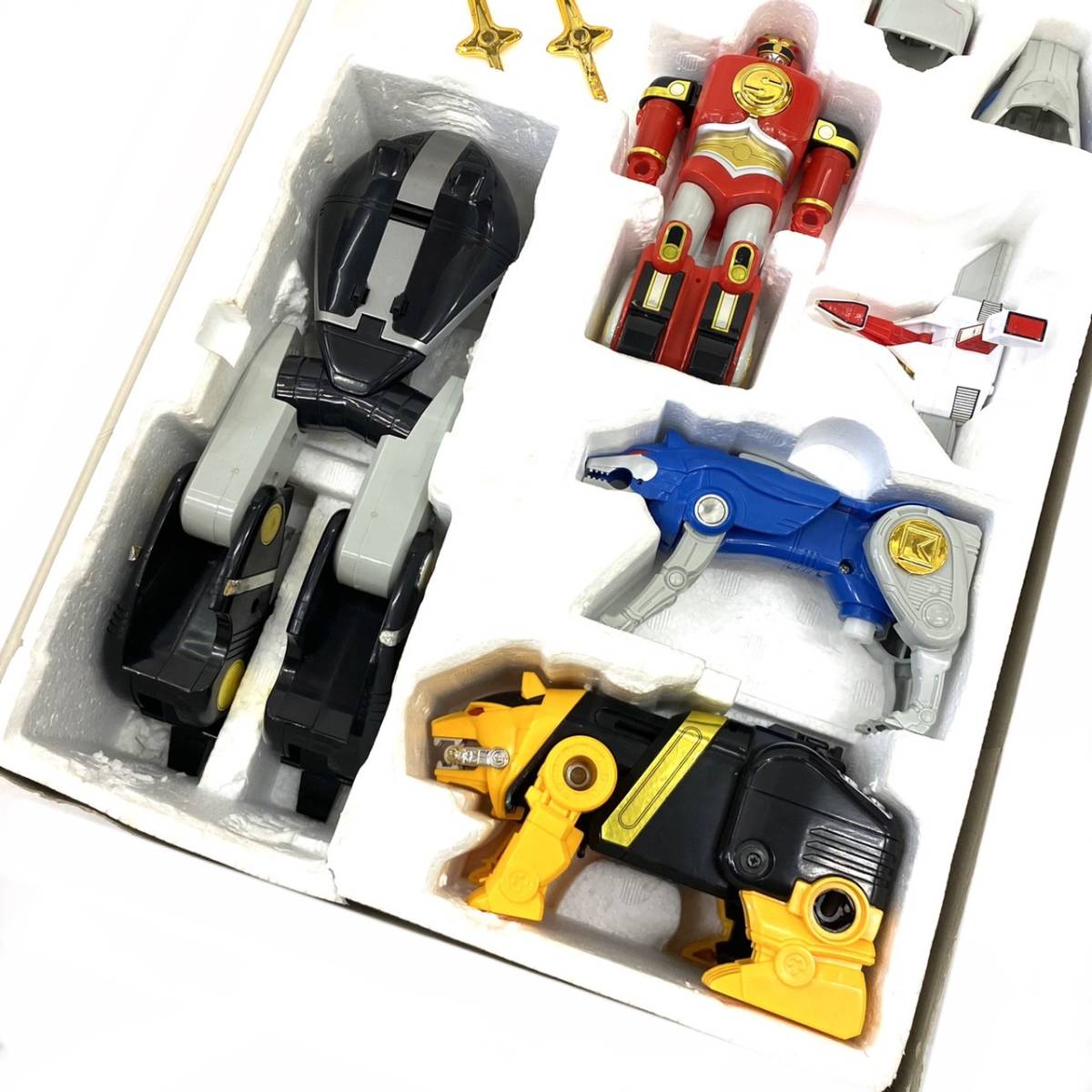 □BANDAI バンダイ 忍者戦隊 カクレンジャー DX 五神合体 隠大将軍 